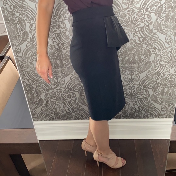 Peplum pencil skirt - Picture 6 of 7